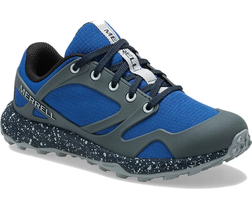 Merrell Big Kids Altalight Low Trail Running Shoe- Blue