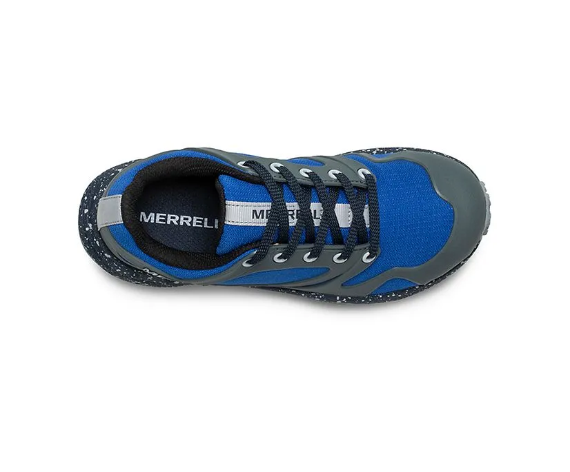 Merrell Big Kids Altalight Low Trail Running Shoe- Blue