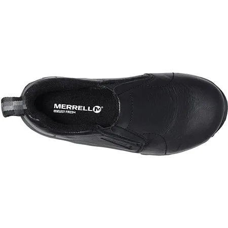 MERRELL JUNGLE MOC LEATHER BLACK - KIDS