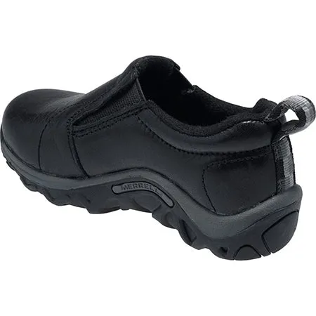 MERRELL JUNGLE MOC LEATHER BLACK - KIDS