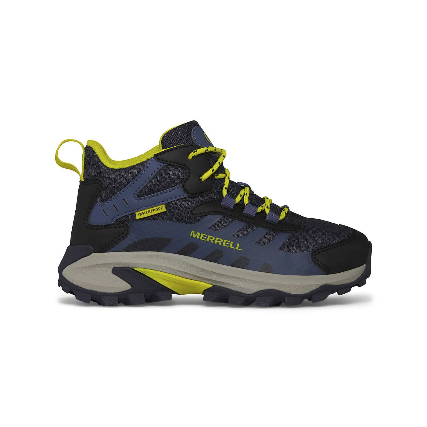 MERRELL MOAB SPEED 2 MID WTRPF NAVY - KIDS