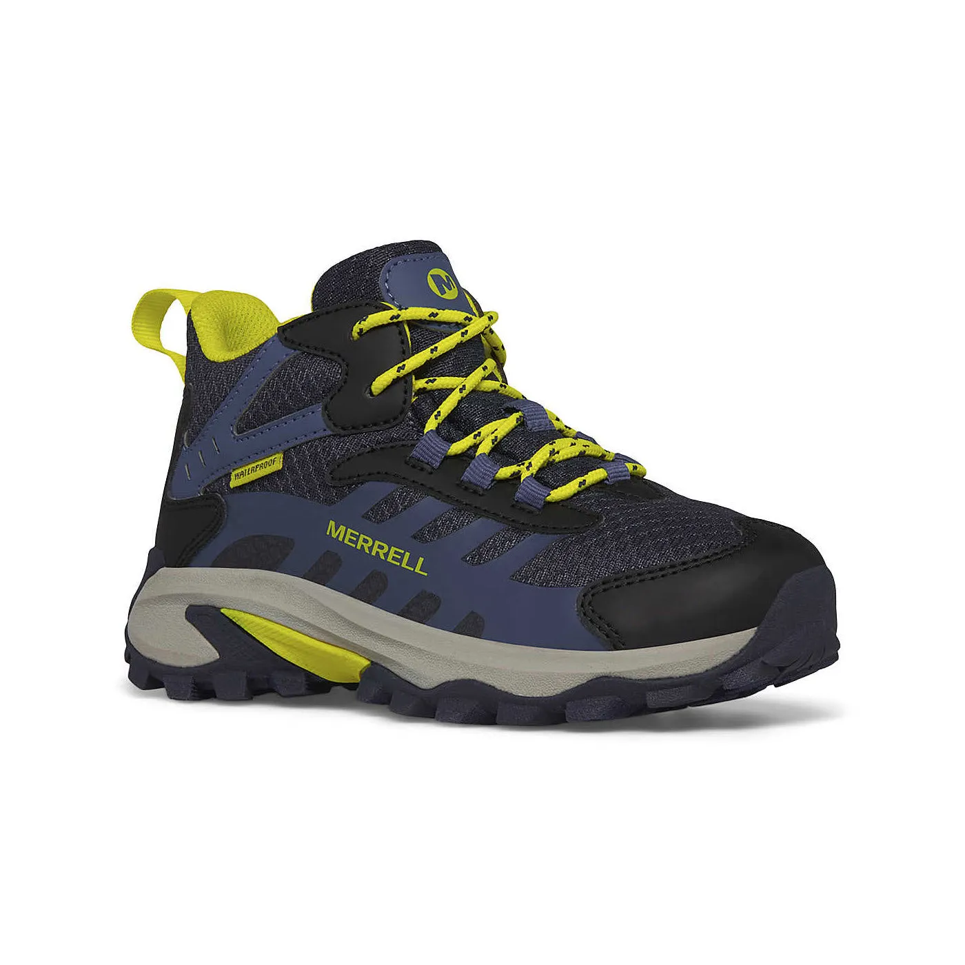 MERRELL MOAB SPEED 2 MID WTRPF NAVY - KIDS