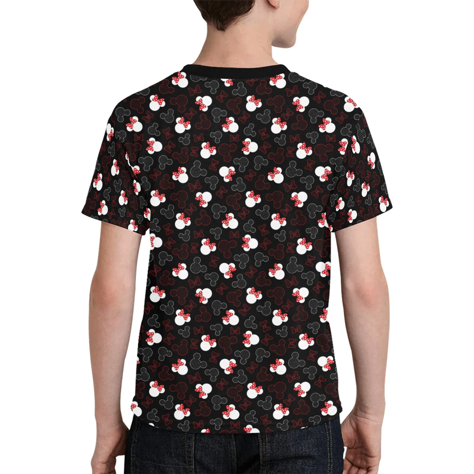 Mickey And Minnie Dots Kids' T-shirt