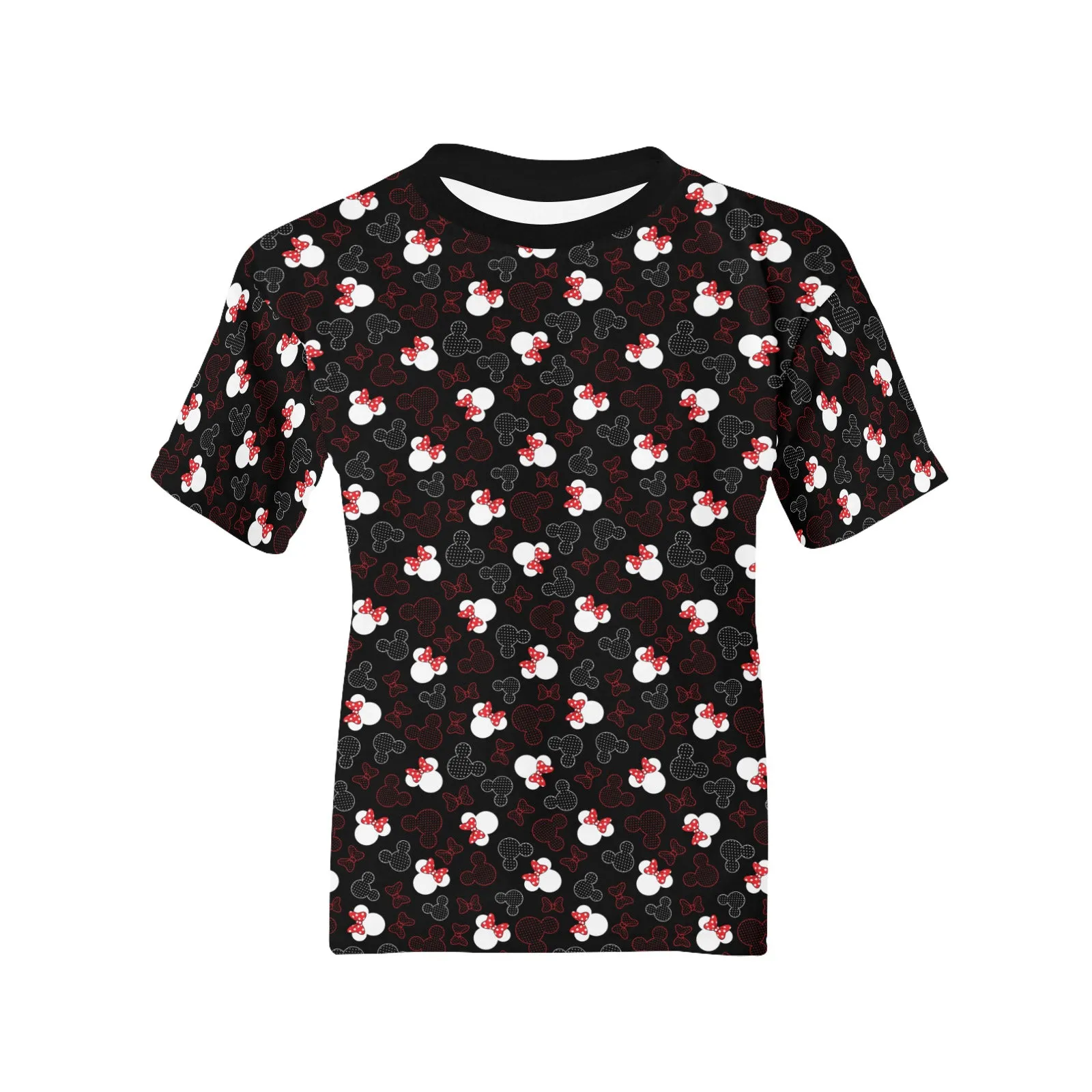 Mickey And Minnie Dots Kids' T-shirt