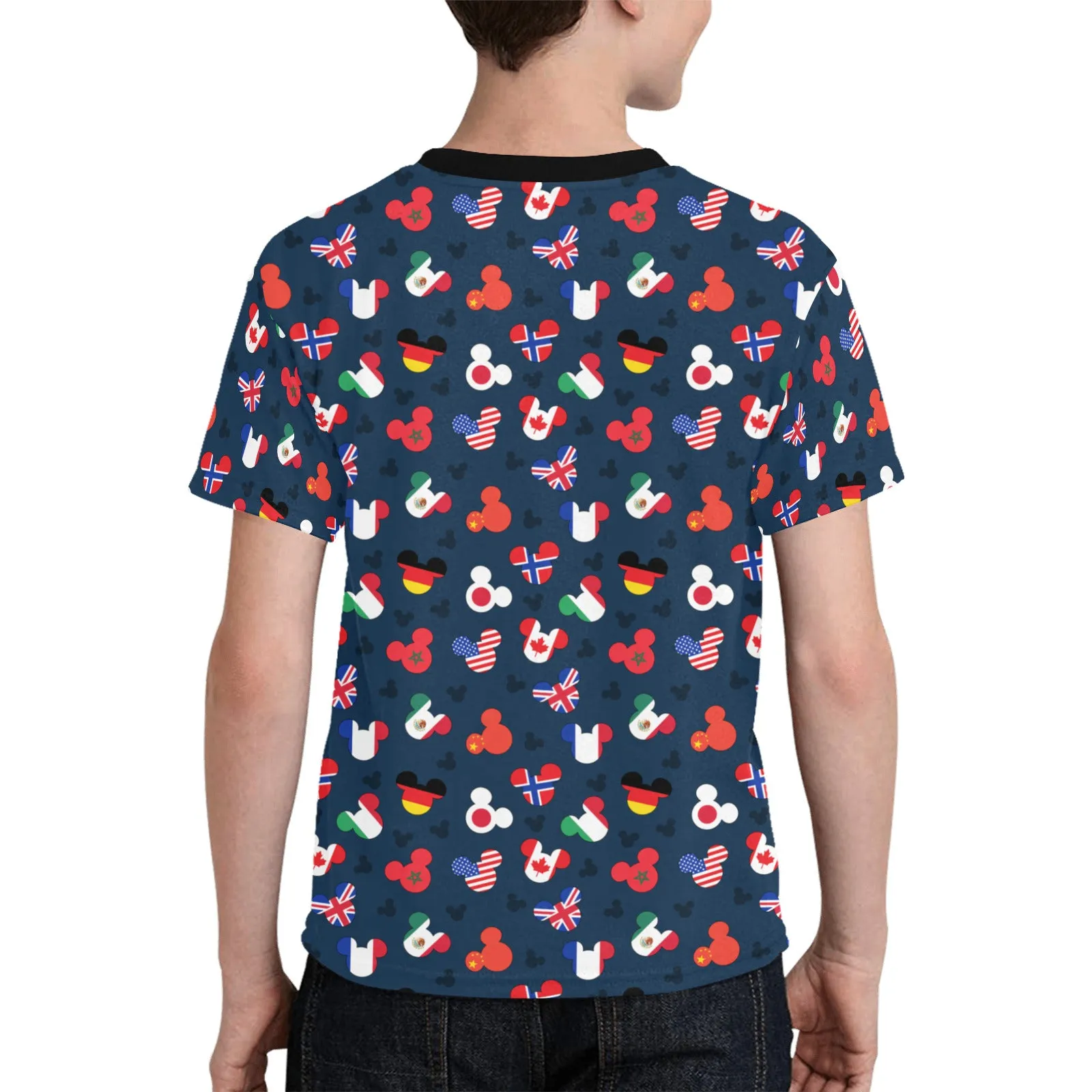 Mickey Flags Kids' T-shirt