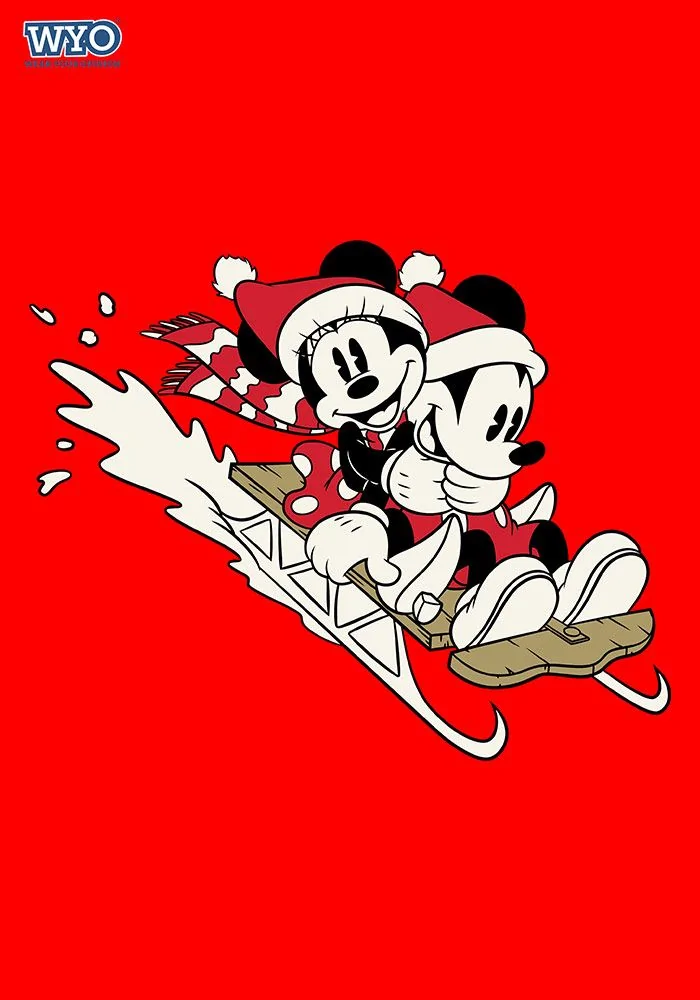 Mickey Ski Kids T-Shirt