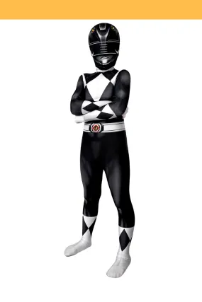 Black Ranger Kids Size Cosplay Costume