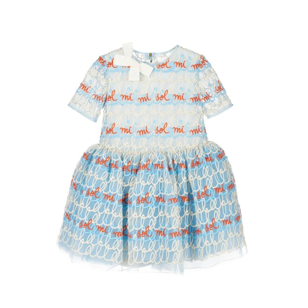 Mimisol Kids Girl's Multicolor Dress