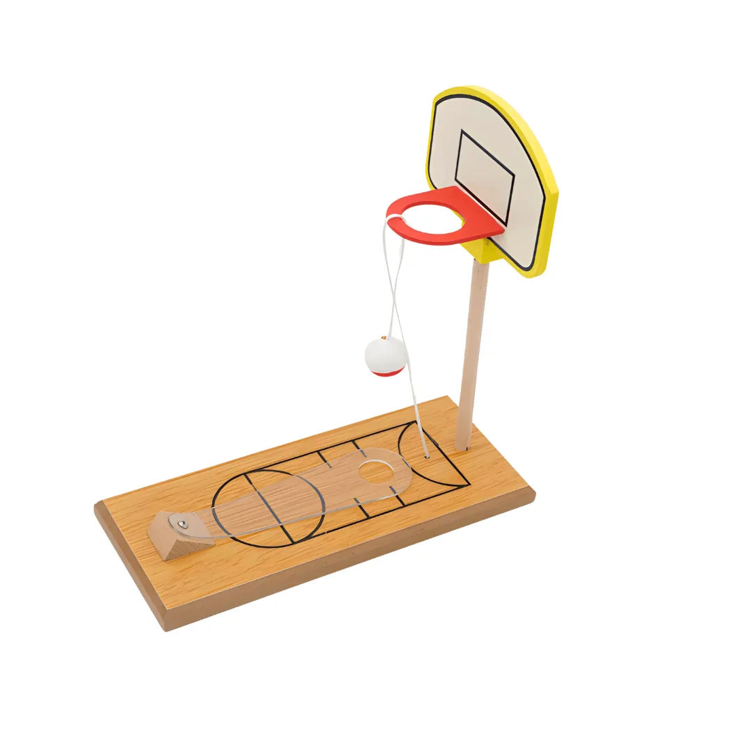 Kids Mini Wooden Desktop Basket Ball