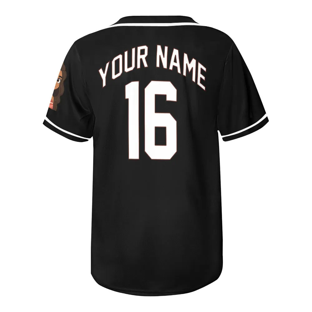 Moana Customizable Jersey (Adults And Kids Sizes)