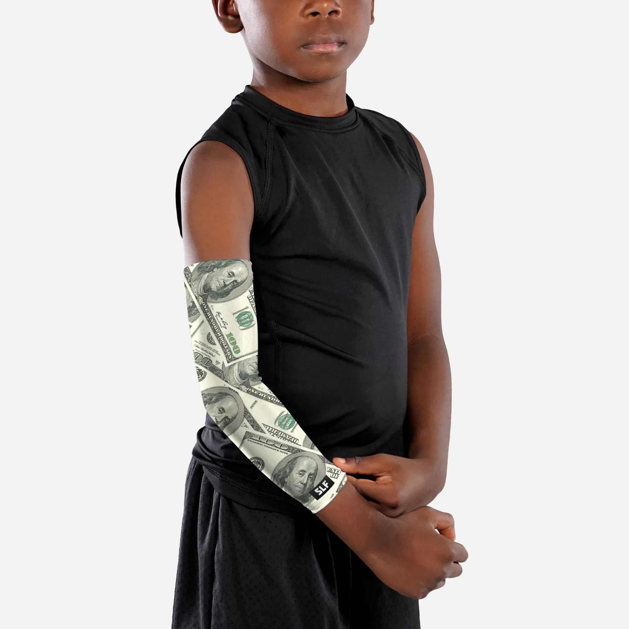 Money Benjamins Kids Arm Sleeve