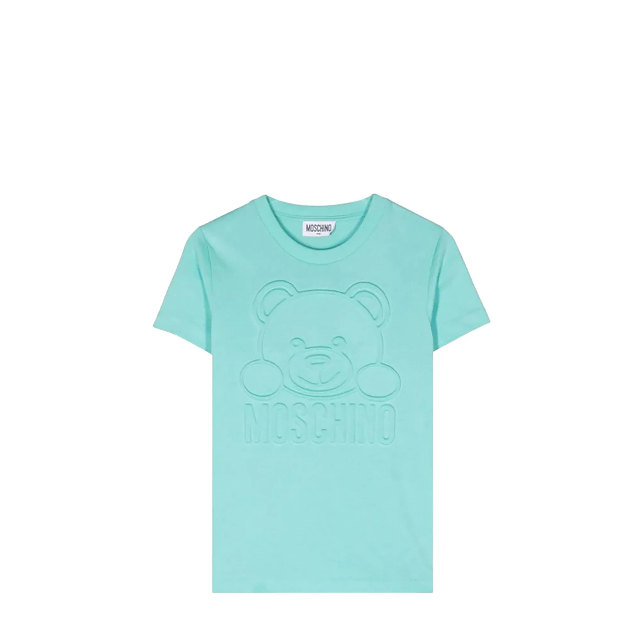 Moschino Kids Embossed Bear Logo T-Shirt