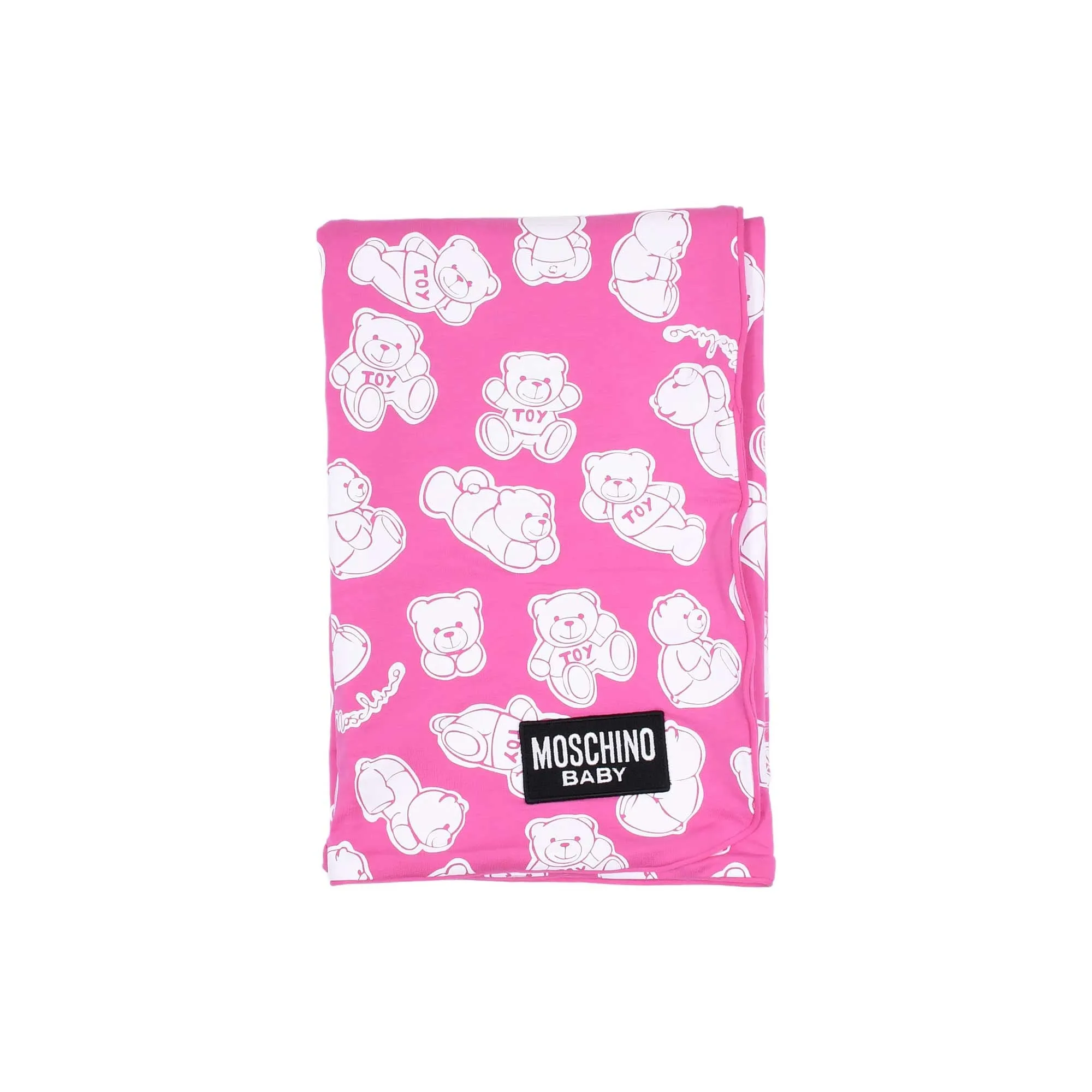 Moschino Kids Teddy Print Blanket