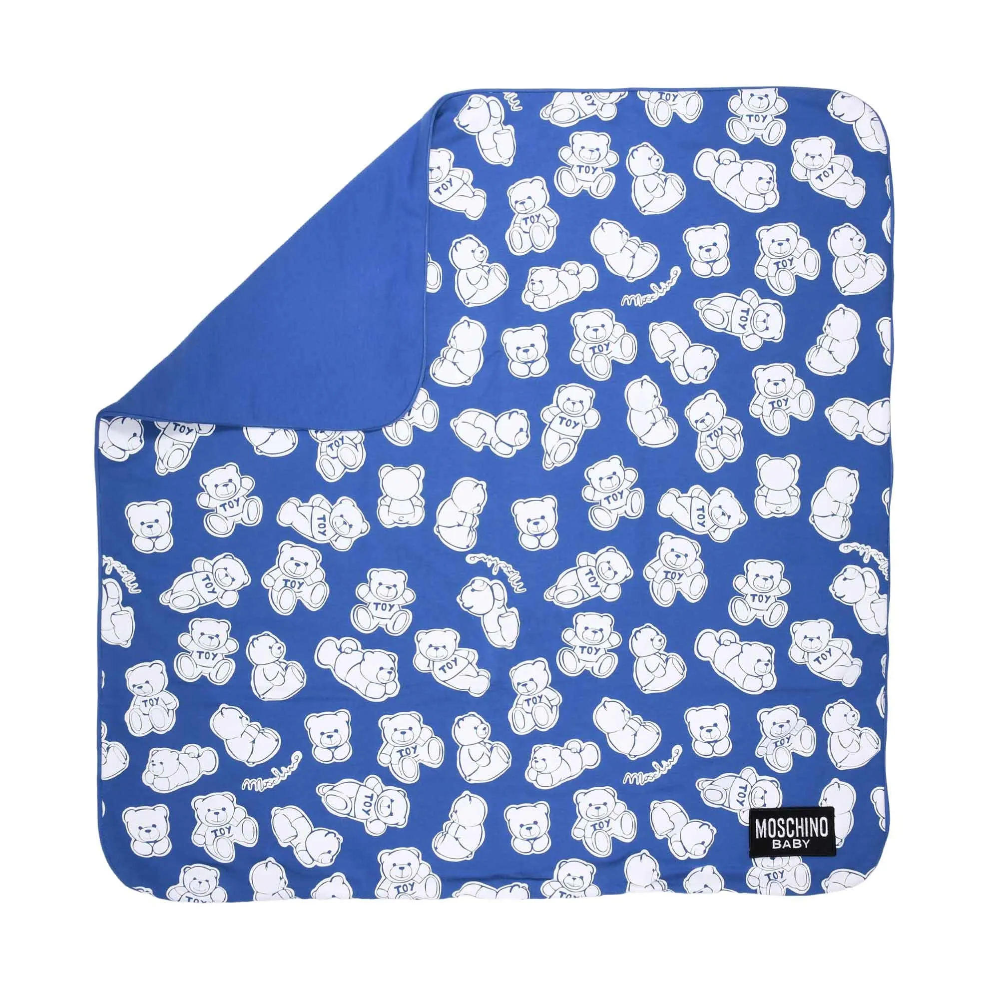 Moschino Kids Teddy Print Blanket