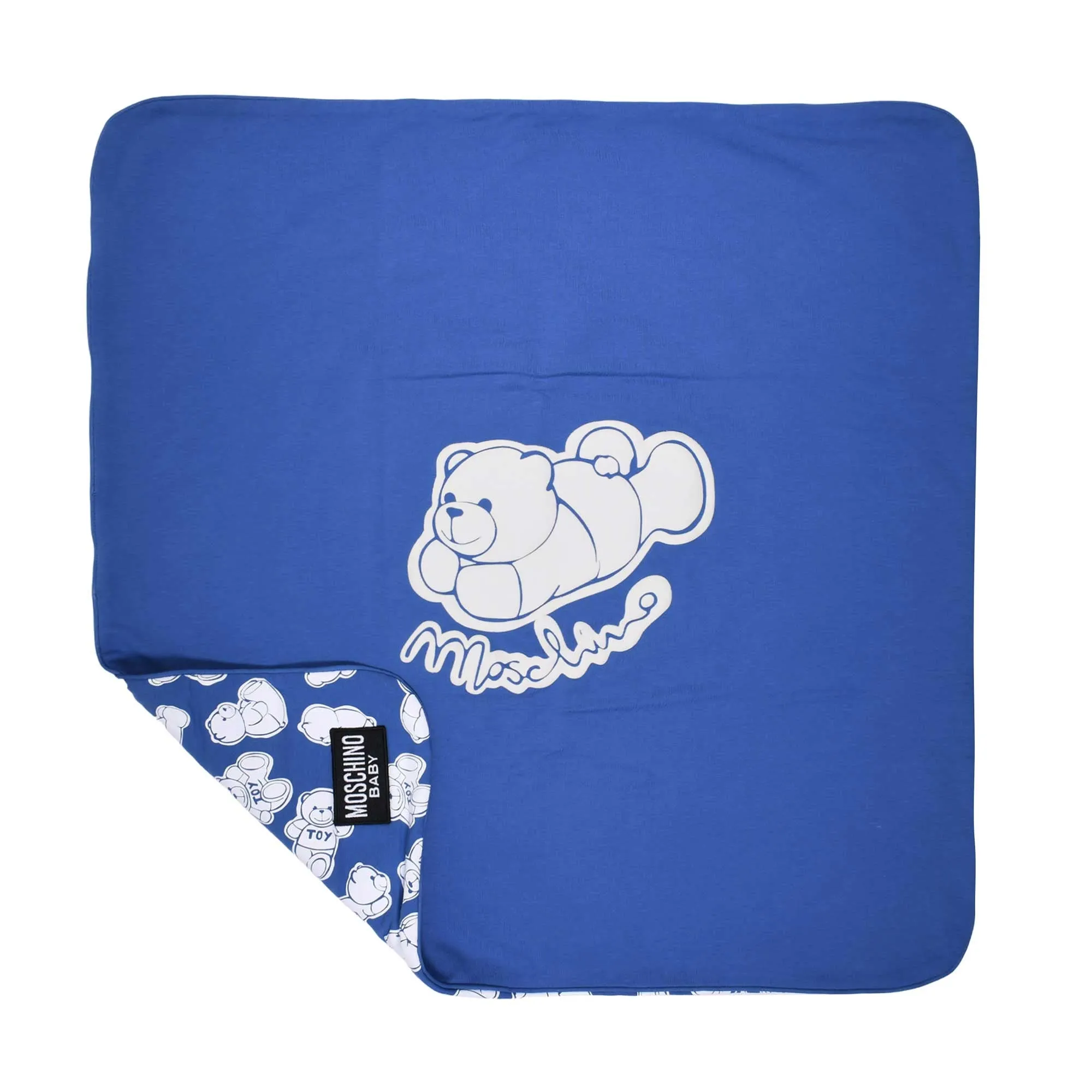 Moschino Kids Teddy Print Blanket