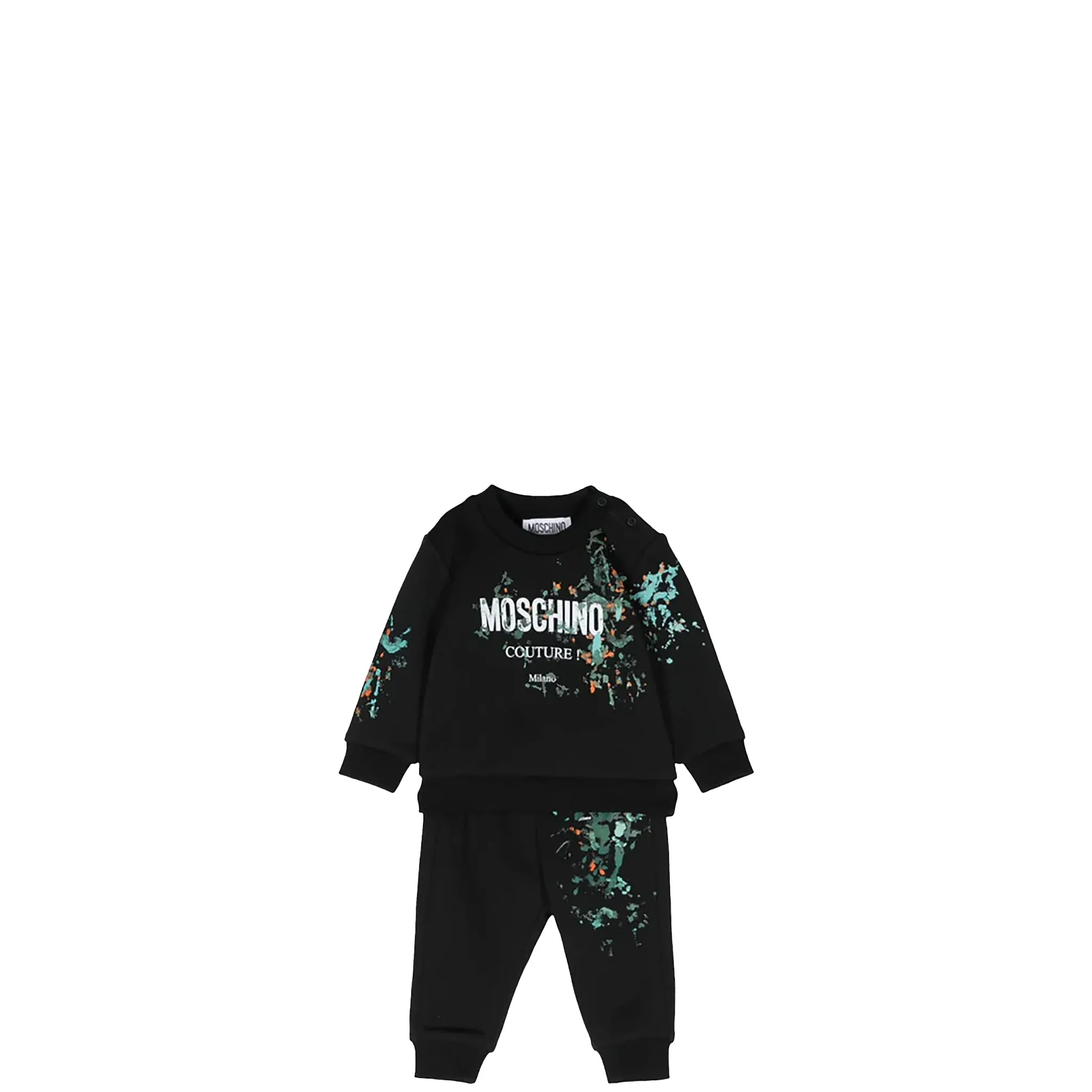 Moschino Kids Toddler's Paint Splatter Fleece Sweatsuit