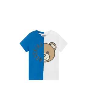 Moschino Kids Two-Tone Logo T-Shirt