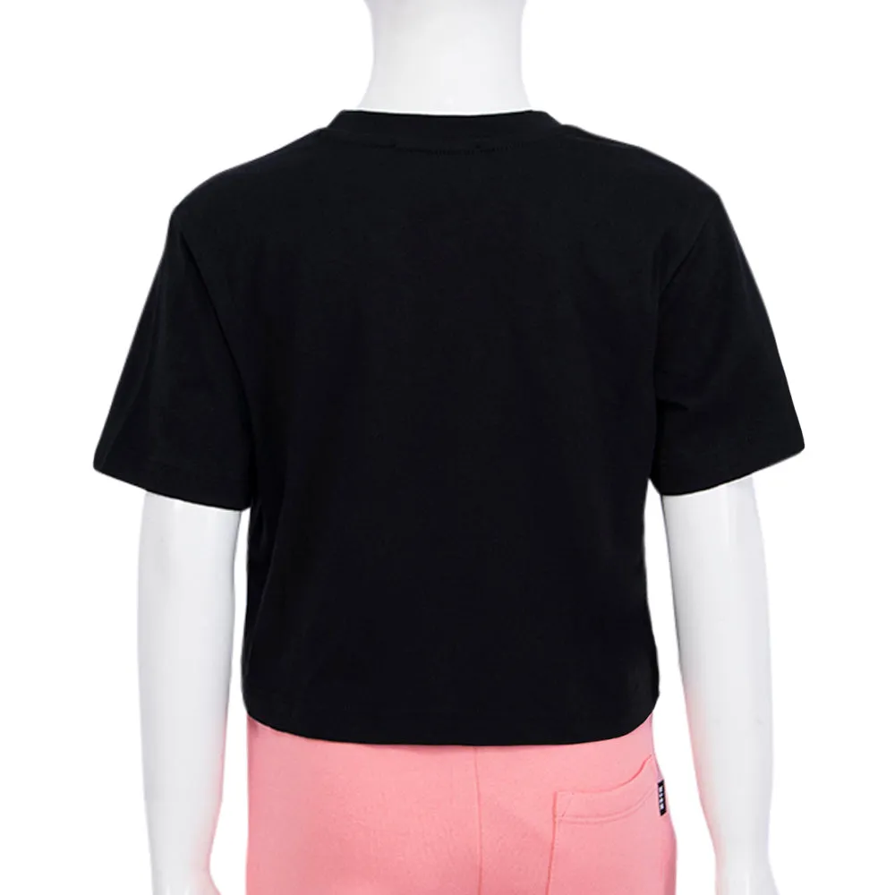 MSGM Kids  Black T-Shirt