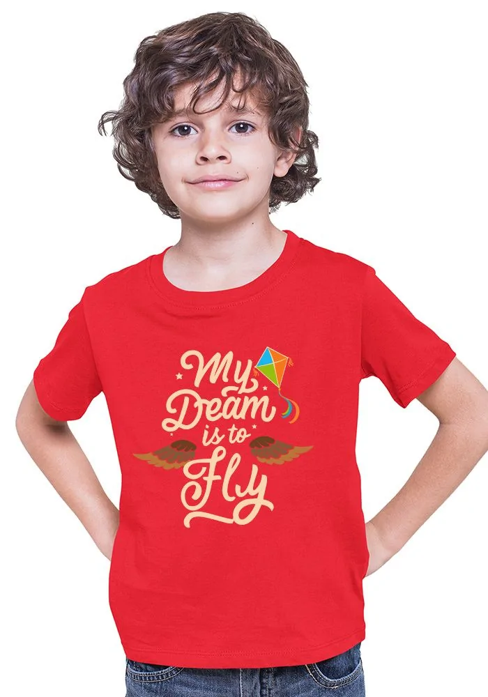 My Dream Is To Fly Kids T-Shirt