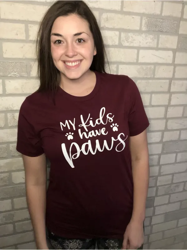 My Kids Have Paws Tee