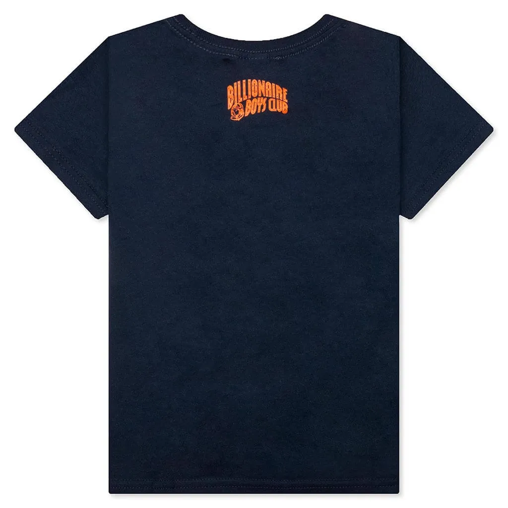 Kids Navy Helmet Tee