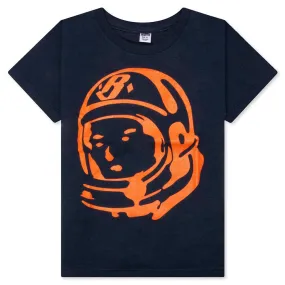 Kids Navy Helmet Tee