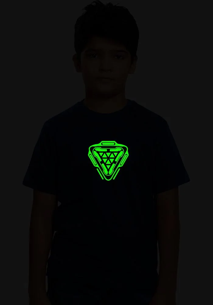 New Element Arc Reactor Glow Sr Kids T-Shirt