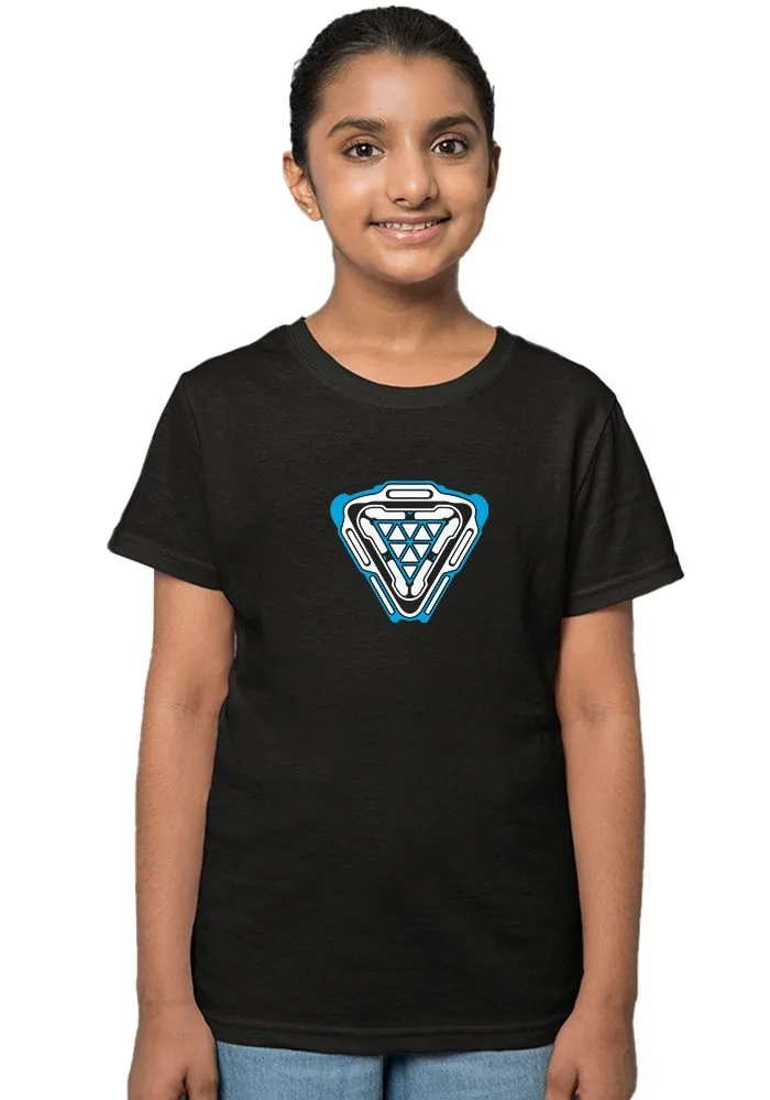 New Element Arc Reactor Glow Sr Kids T-Shirt