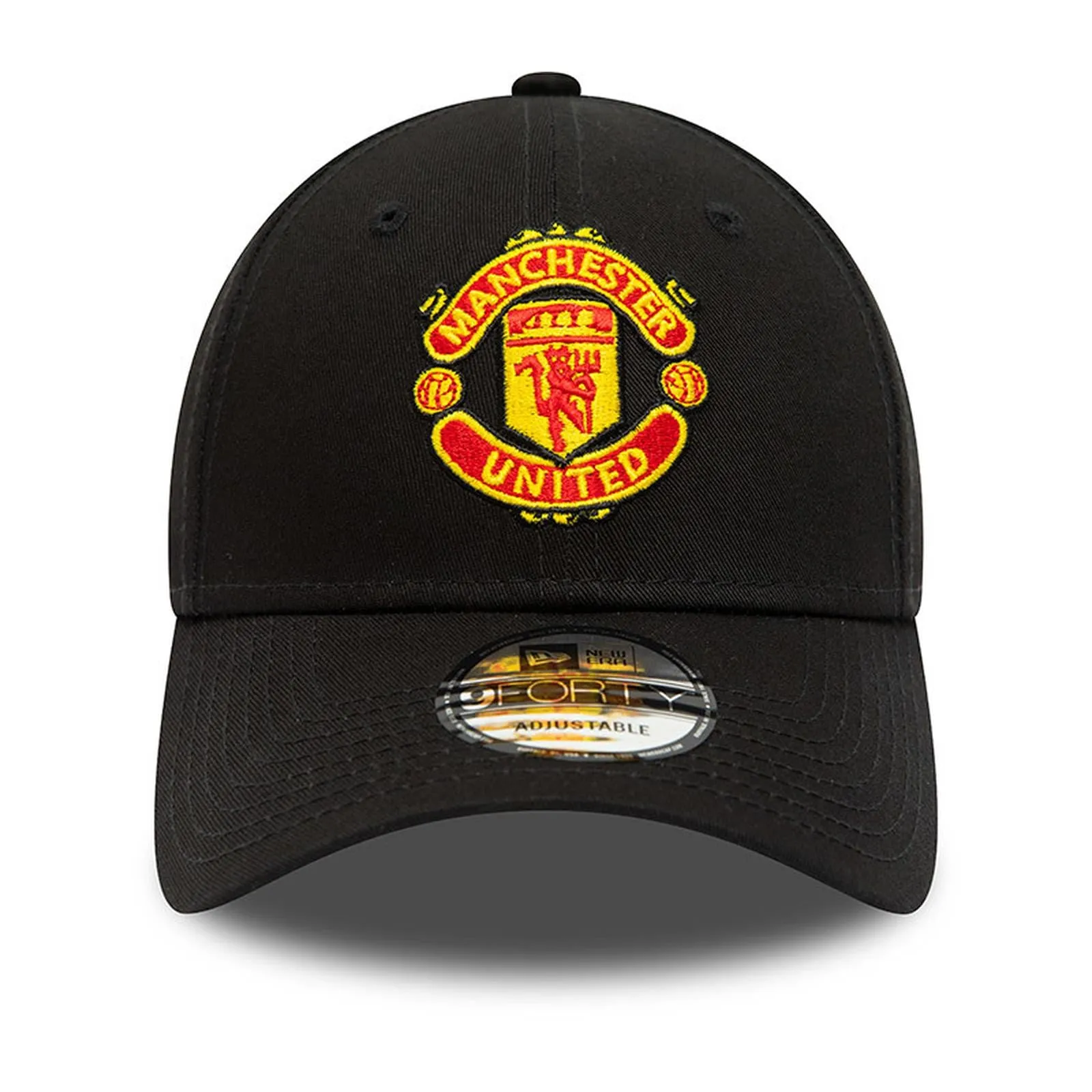 New Era Kids 9FORTY Manchester United FC Cap - Black - 4-6 Yrs