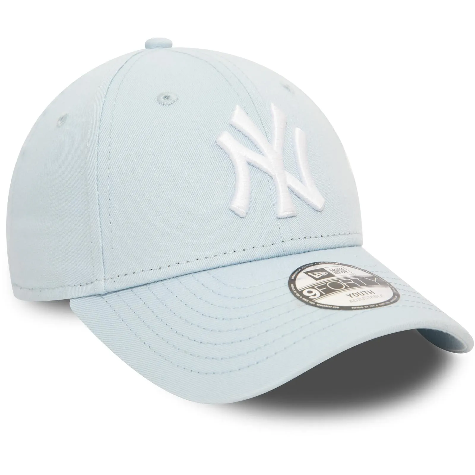 New Era Kids 9FORTY New York Yankees Baseball Cap - Pastel Blue