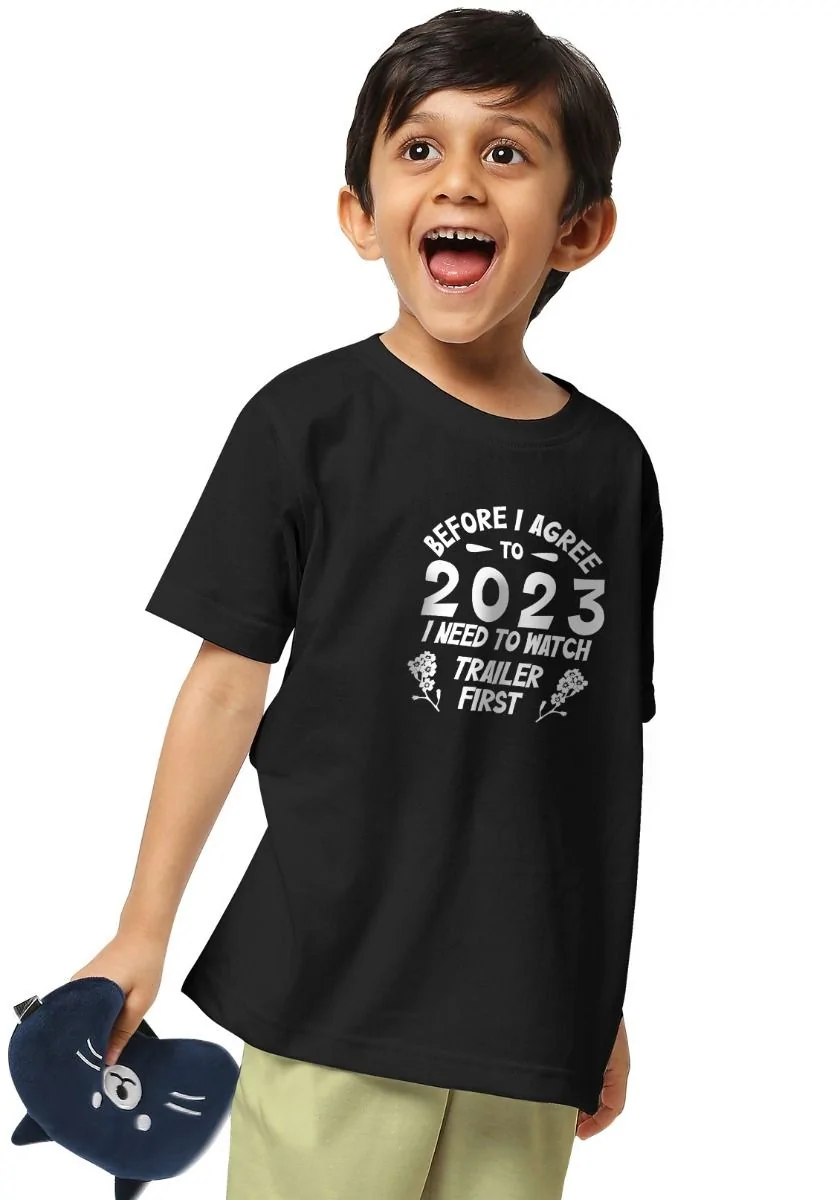 New Year Trailer Kids T-Shirt