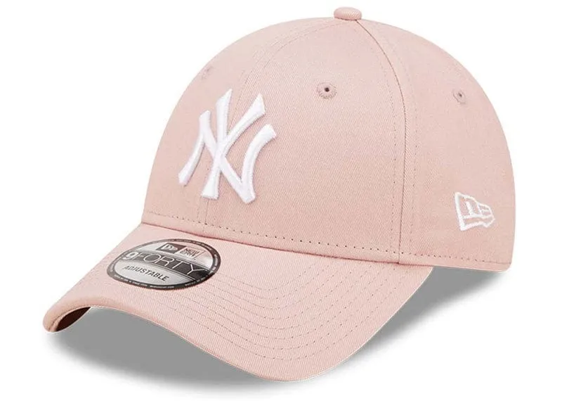 New York Yankees 9FORTY League Essential Pink Cap Kids