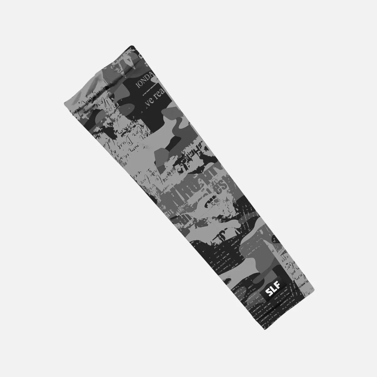 Newspaper Camo Kids Arm Sleeve