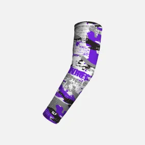 Newspaper Camo Kids Arm Sleeve