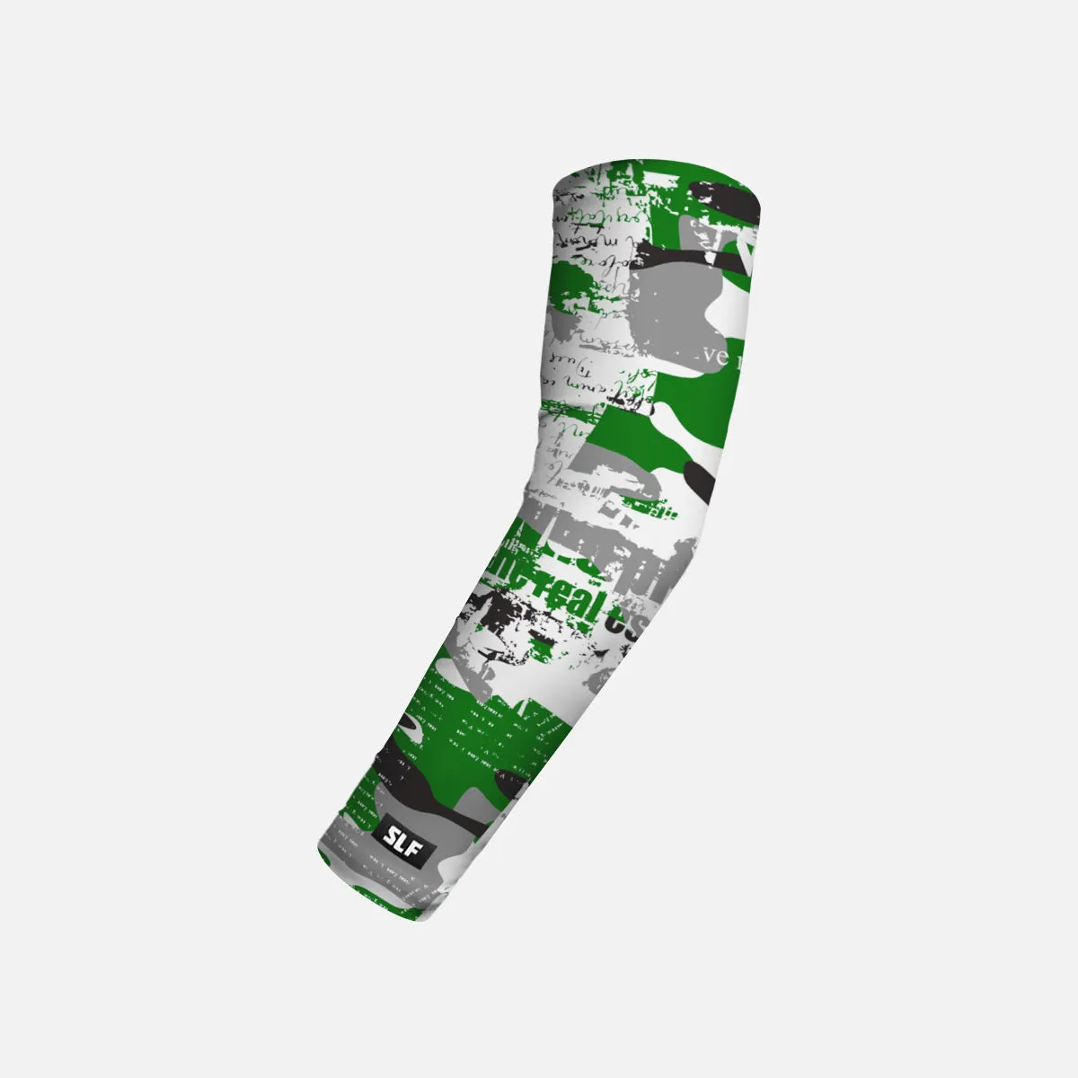 Newspaper Camo Kids Arm Sleeve