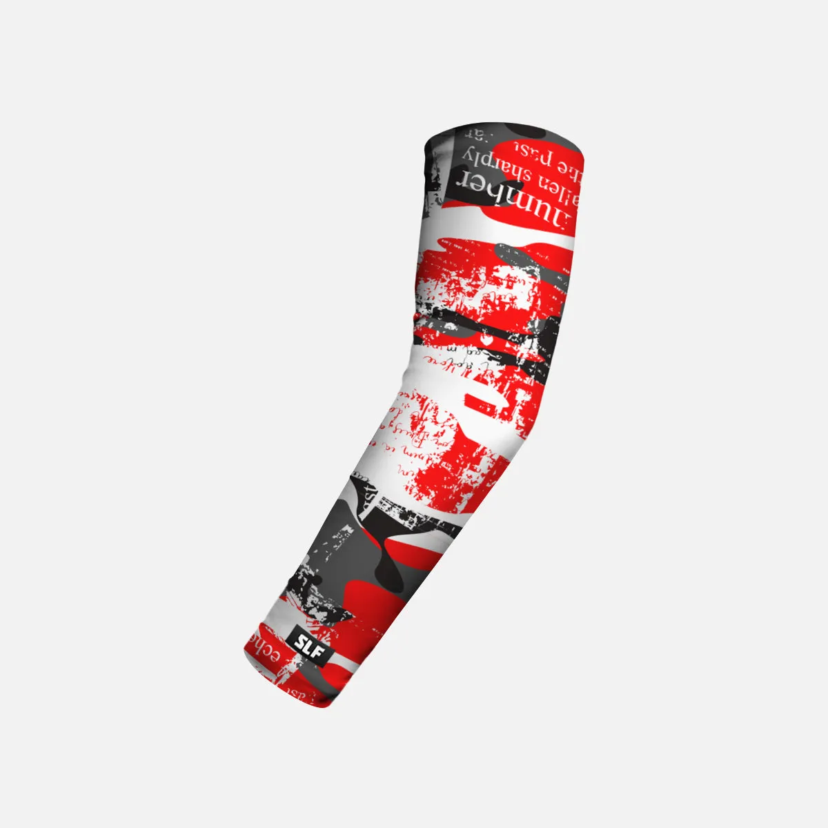 Newspaper Camo Kids Arm Sleeve