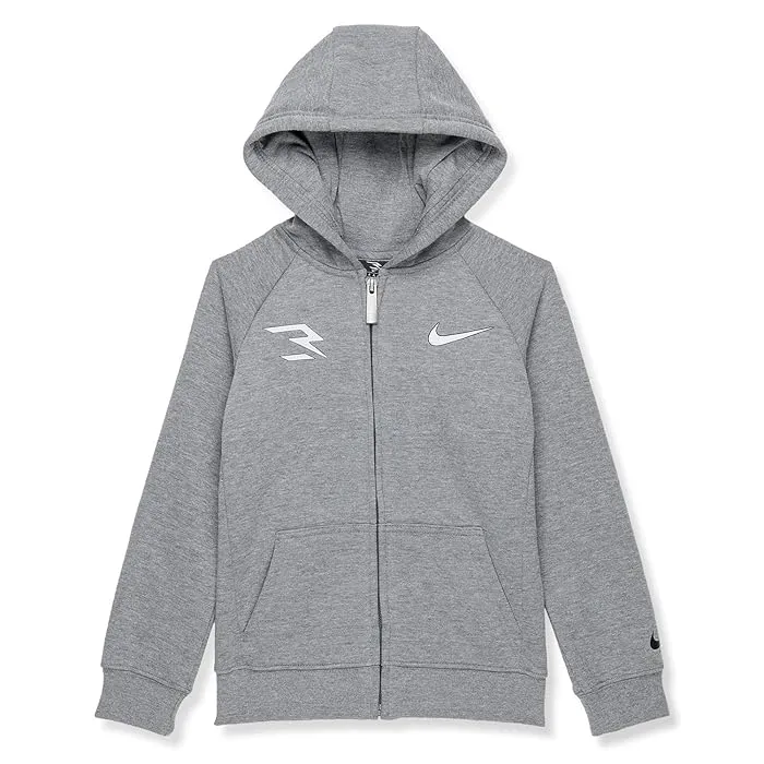 Nike 3BRAND Kids Icon Zip-Up Hoodie (Little Kids)