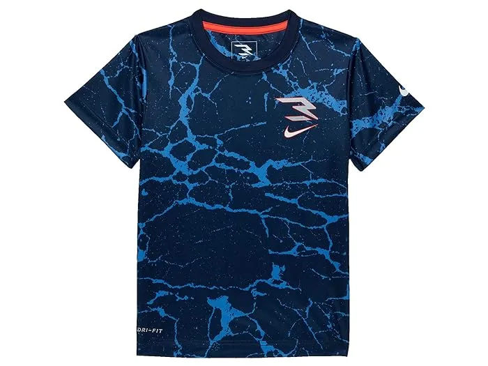 Nike 3BRAND Kids Storm Surge Short Sleeve Tee (Little Kids)