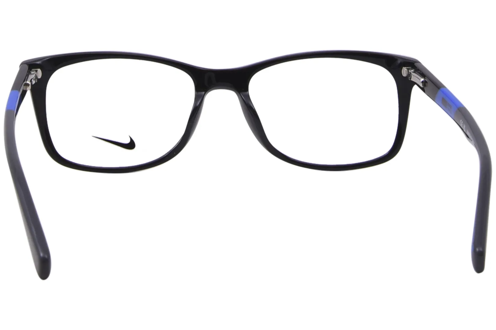 Nike 5538 013 Eyeglasses Youth Kids Boy's Black/Photo Blue 52-17-135