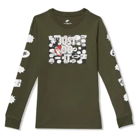 Nike Children's NSW Long Sleeve T-shirt with Oversized Sleeves