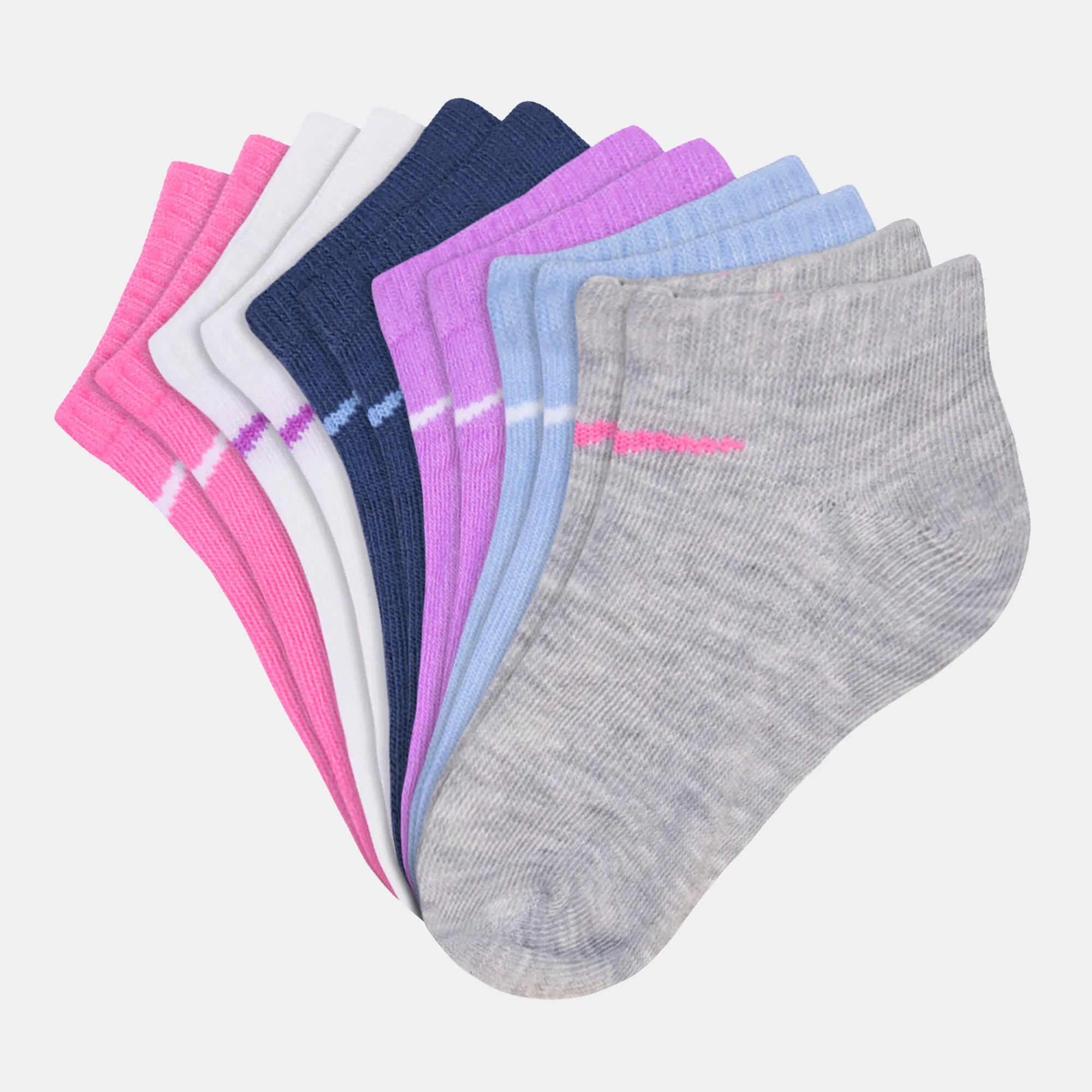 Nike Kids' Swoosh No-Show Socks - 6 Pairs (Older Kids)