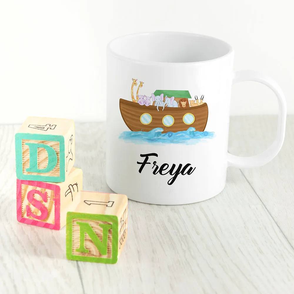 Personalised Kids Noah's Ark Polymer Mug