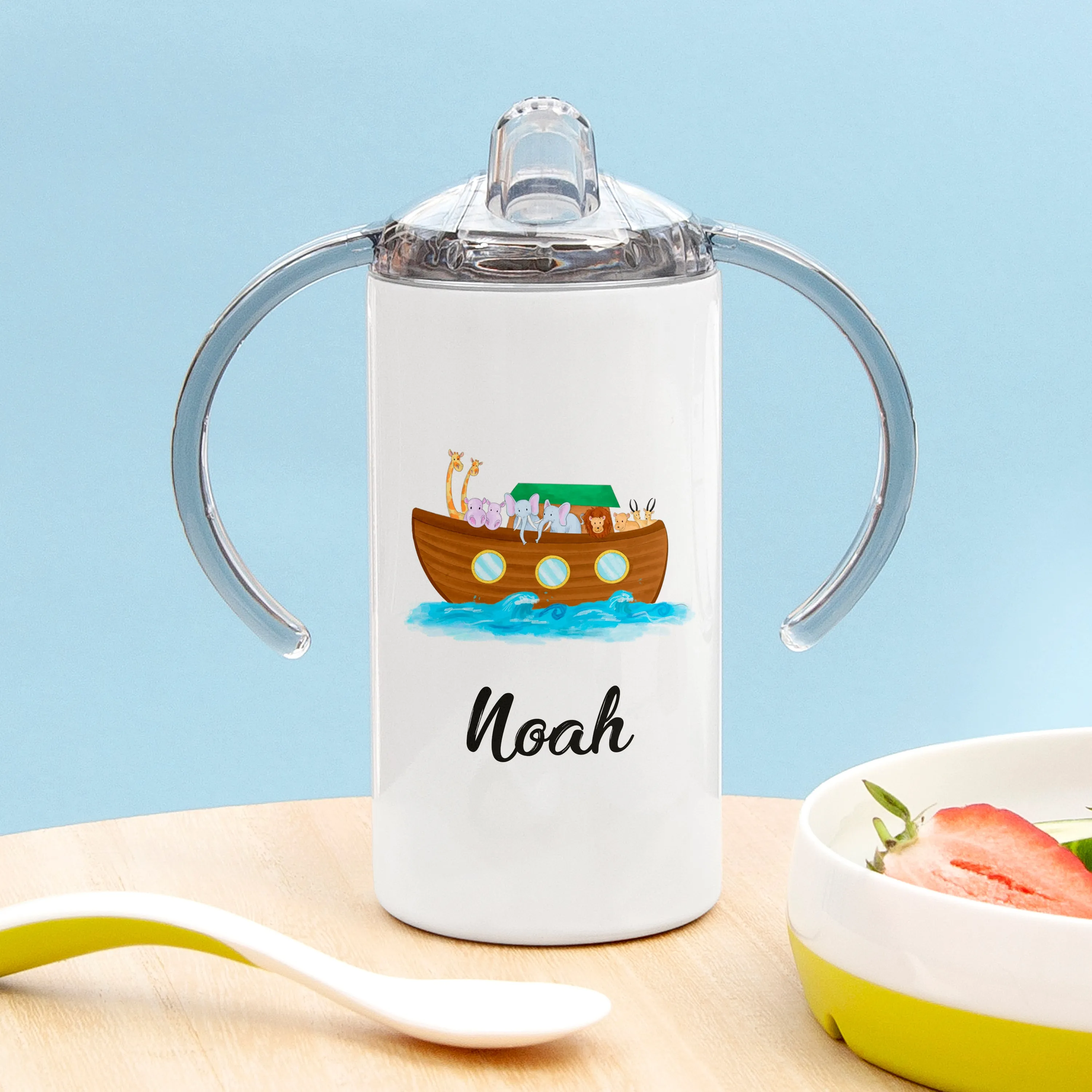 Personalized Noah's Ark Kids Sippy Cup