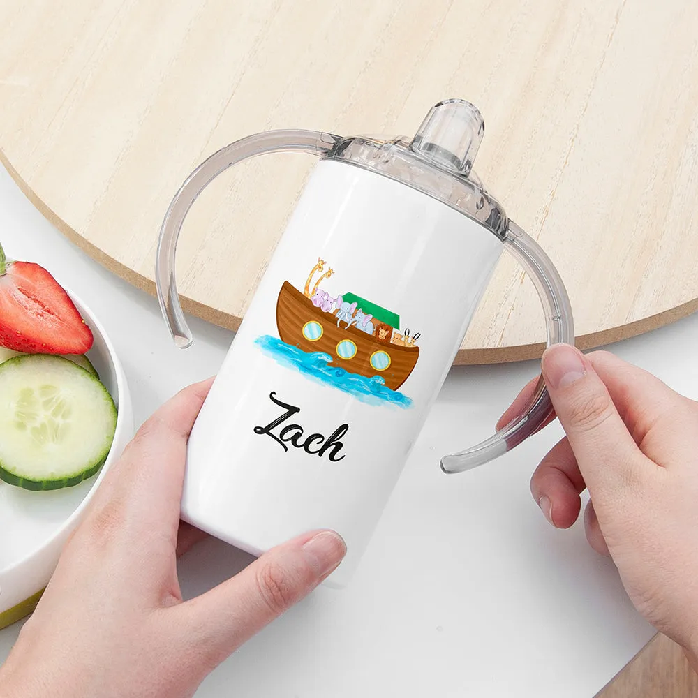 Personalized Noah's Ark Kids Sippy Cup