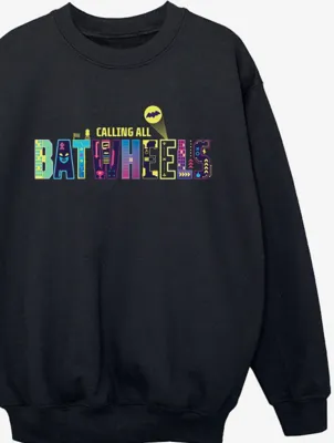 NW2 Batwheels Calling Slogan Kids Black Printed Sweatshirt | Kids | George at ASDA