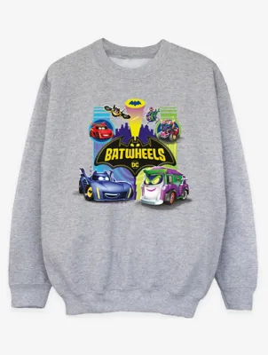 NW2 Batwheels Vehicles Kids Grey Printed Sweatshirt | Kids | George at ASDA