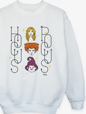 NW2 Disney Hocus Pocus Faces Kids White Sweatshirt | Kids | George at ASDA