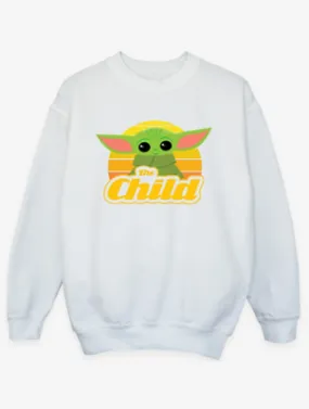 NW2 Star Wars The Mandalorian Retro Kids White Sweatshirt | Kids | George at ASDA