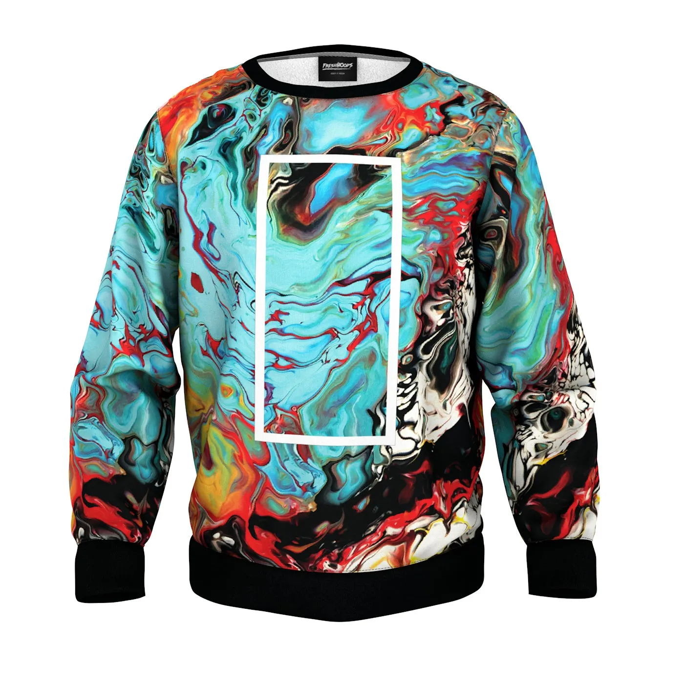 Oil Painting Kids Sweatshirt