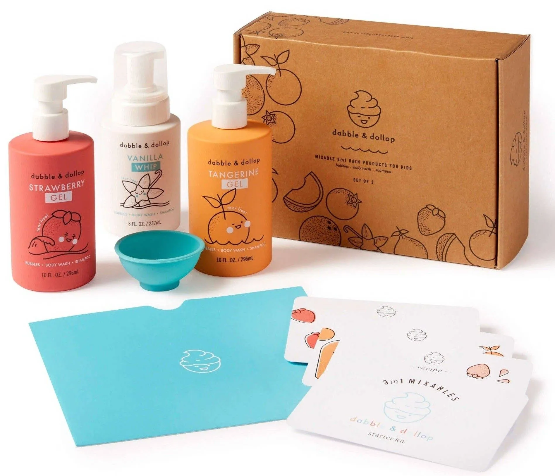 Bubble Bath Set by Dabble & Dollop